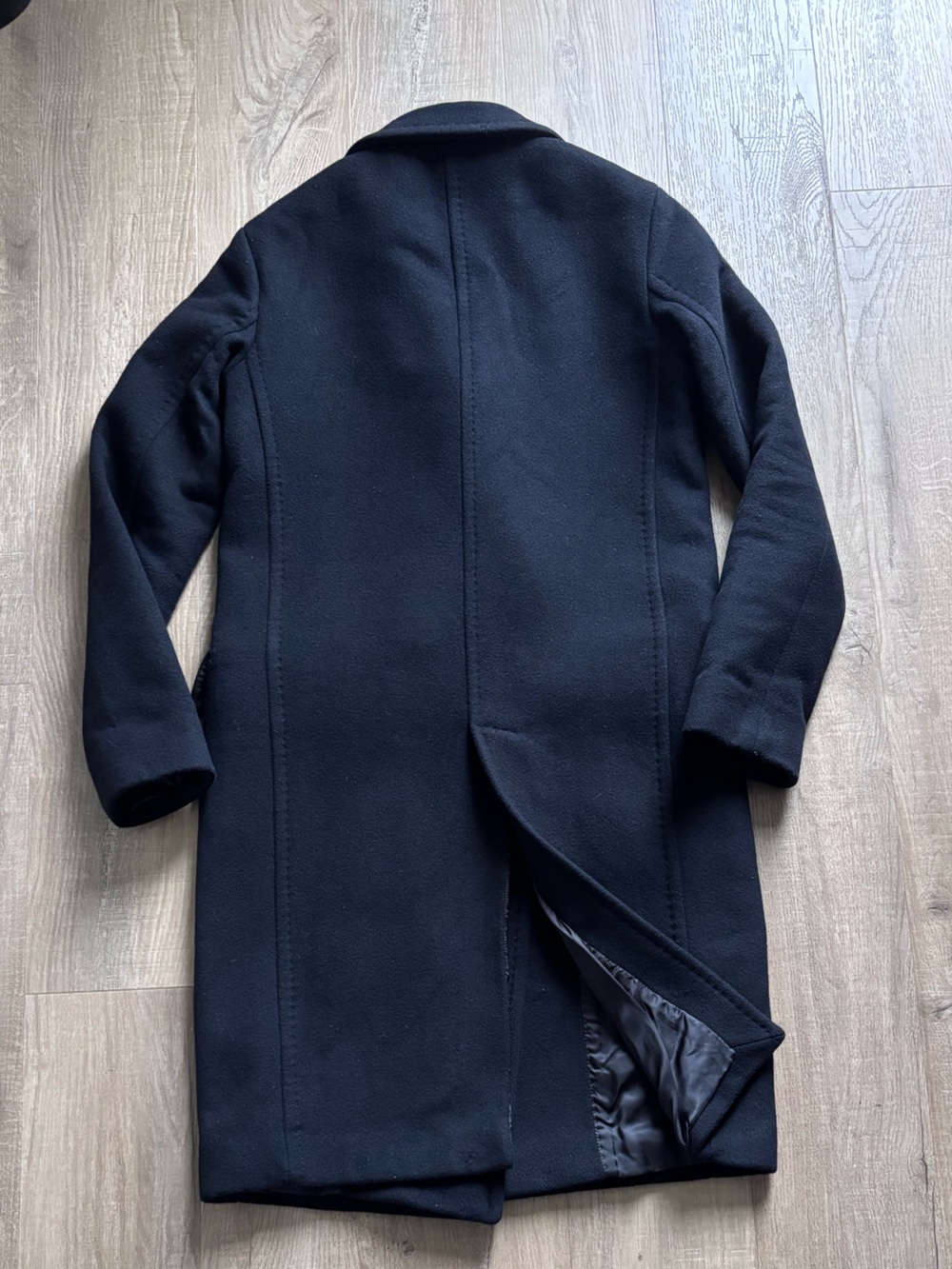 Babaton Wool Coat in Black - Picture 6 of 11